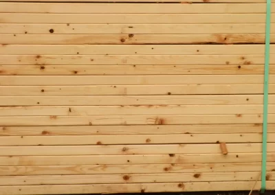 close up of custom wood sticks